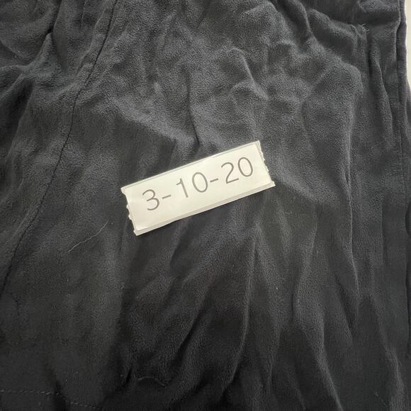 Madewell Dress Womens XXS Black Sleeveless Button Front Mini Tank Shift - Picture 8 of 8